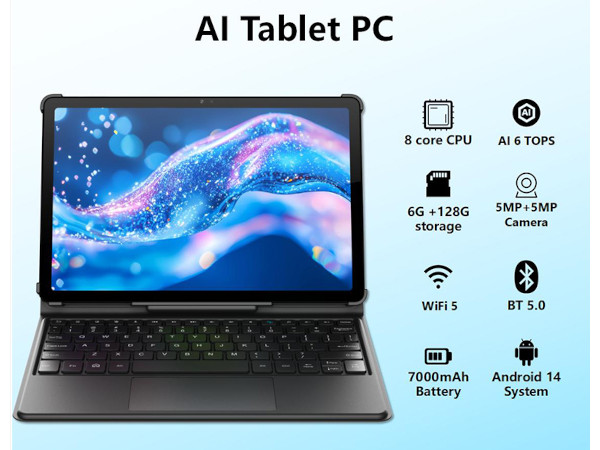 NJU - Tablet Edukacyjny M206A-W-AI-25