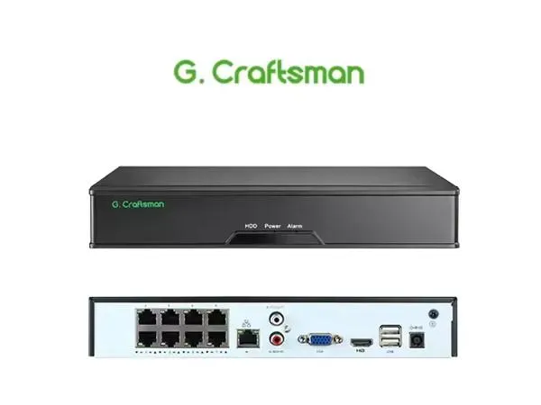 NJU - Zestaw 4 kamer G.Craftsman Tuba 5MP 30 kl/s