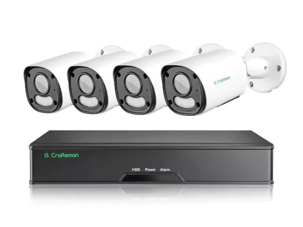 NJU - Zestaw 4 kamer G.Craftsman Tuba 5MP 30 kl/s